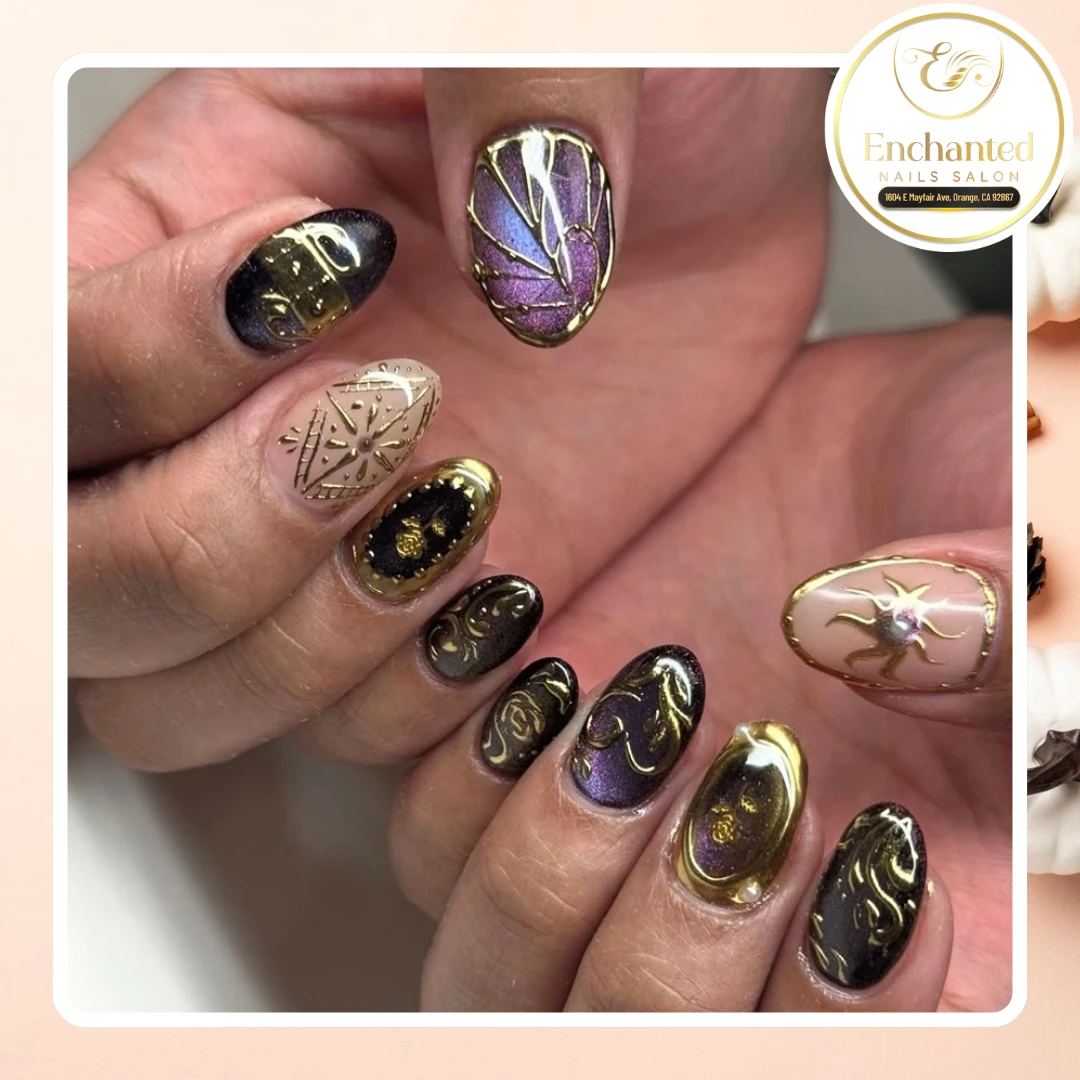 Halloween nail art ideas